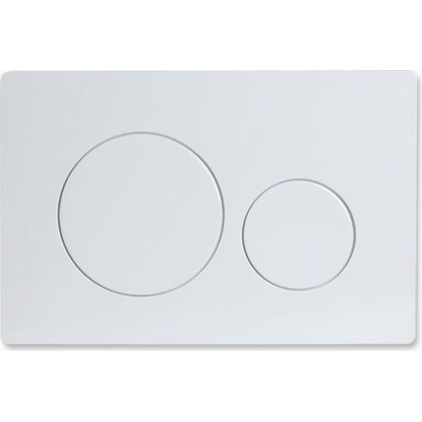 Geberit Sigma20 Kompatible Zweimengenspül-bedienplatte: Weiß, Poliertes Chrom (entspricht Der Referenznummer 115.882.kj.1)
