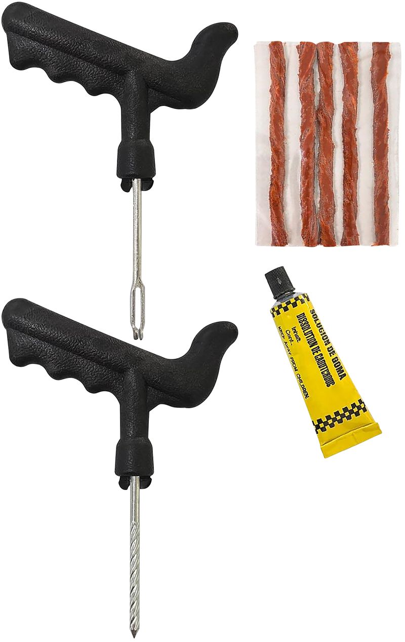 Set Strend Pro, Zur Reparatur Von Schlauchlosen Reifen, Repairkit, 8-teilig