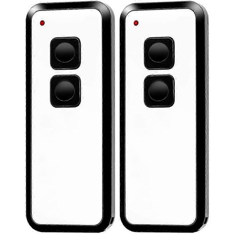 Commande À Distance De Porte De Garage 433,92 Mhz, Compatible Avec Les Ouvre-portes De Garage Novotron 502 Max43-2 Et Mini (lot De 2)