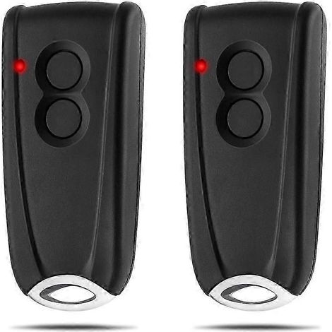 Télécommandes Pour Ouvre-porte De Garage Ecostar Rsc2-433, Rse2-433 Et Rsz1-433, Émetteur Portatif Pour Portail Hormann Liftronic - Lot De 2