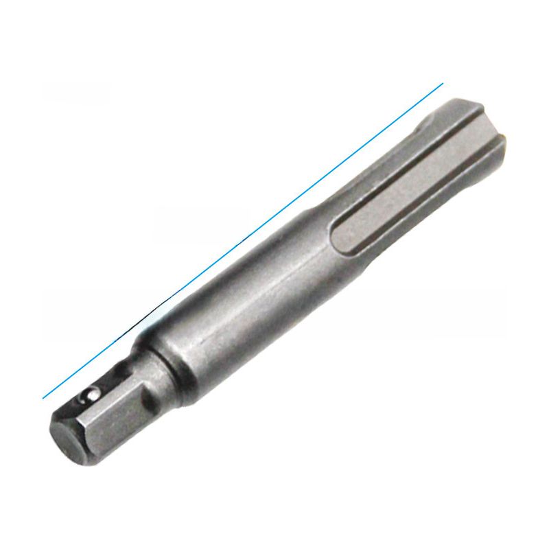 Irovami Adapter Für Elektrohammer, Elektroschlagkopf, Sds-schaft, Elektrisches Schlagbohrfutter, Werkzeugzubehör (einzelner 1/4 65mm Sds-verbindungsschaft [30g])