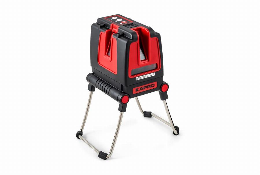 Niveau Laser 3 Lignes Kapro Nivellement Automatique, Portée 30m, Laser Rouge - Kapro