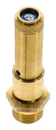 G 3/4'' Messing Voreinstellbares Sicherheitsventil 30,5 bar (442,37 psi) DN 10