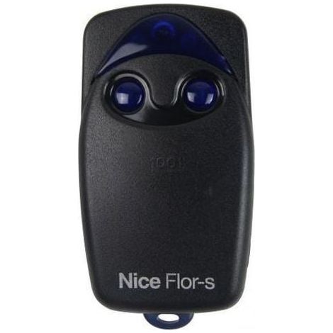 Nice – Télécommande De Portail 433.92 Mhz – Rolling Code – Piles Fournies – Compatible Avec Récepteurs Rolling Code - Flo2r-s