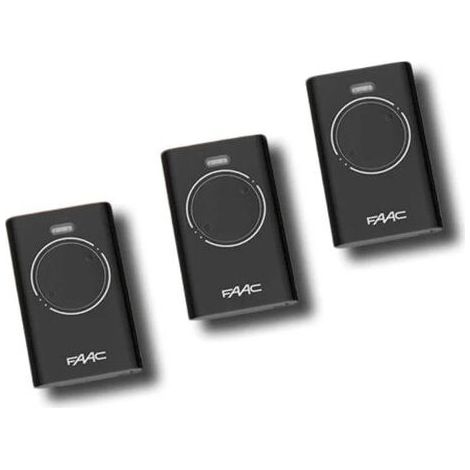 Faac 3 X Télécommande 2 Canaux Xt2 868 Slh Lr 7870091