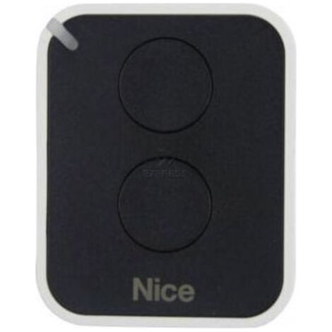 Télécommande Portail 2 Canaux 433mhz – Codage O-code 72 Bits – Portée 200m Extérieur – Compatible Motorisations Nice