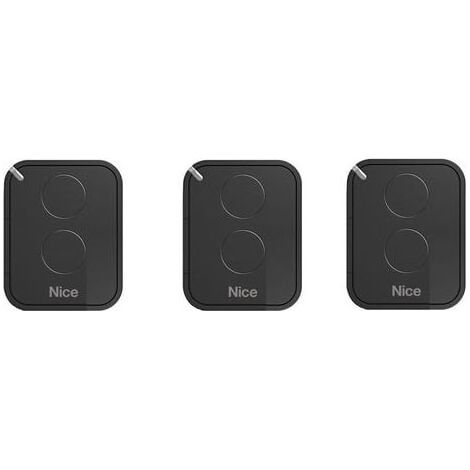 Nice Acessoire Pack 3 Emetteur Era Flor 2 Canaux