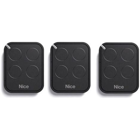 Nice Acessoire Pack 3 Emetteur Era Flor 4 Canaux