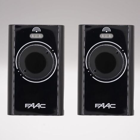 Télécommande Faac Xt2 433 Slh Noir Pack De 2 - Noir