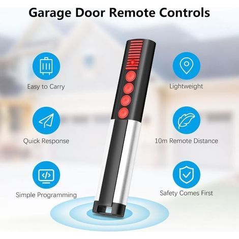 Pair 3pcs Télécommandes De Porte De Garage 868 Mhz Pour Sommer 4020 Tx03-868-4, 4020v000, 4025v000, 4026v000, Slider, 4 Canaux