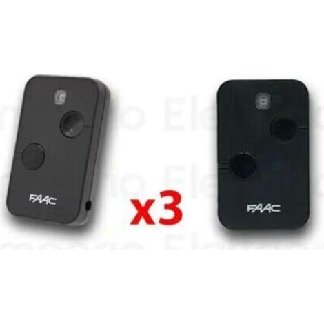 Télécommande Faac 3 X 2 Canaux Xt2 868 Slh Lr 7870091