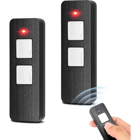 Telecommande Portail 868 Mhz - 4 Canaux - Compatible Somloq2 Pearl Slider Vibe Twin Status - 2 Unites