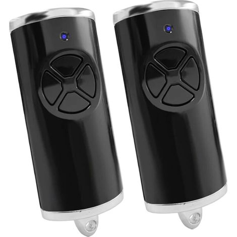 Télécommande 868 Mhz - Pour Portail Et Porte De Garage - 4 Canaux - Compatible Hse2 Hse4 Hs1 Hs4 Hss4 Hsp4 - 2 Pièces