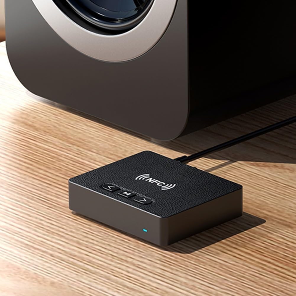 Nfc 6.0 Usb-audioadapter-empfänger Mit Aux-zu-rca-ausgang Für Ältere Verstärker, Auto-heimkino Und Drahtloses Musikstreaming