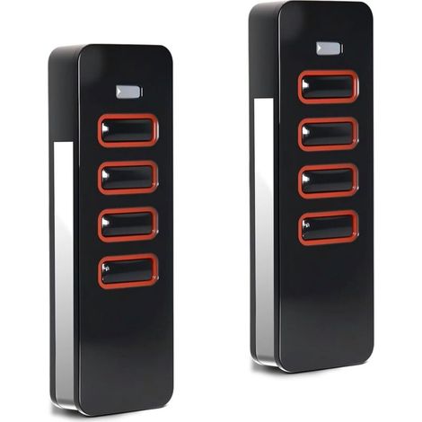 Télécommande De Portail 868 Mhz Pour Sommer 4018 Pearl, Télécommande De Garage Pour Sommer 4018v000, Émetteur Portatif 4 Canaux Pour Sommer (2 Pièces)