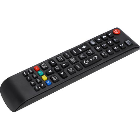 1 Télécommande Sans Fil,boutons Larges,plastique Durable,compatible Samsung Aa59-00602a,maison