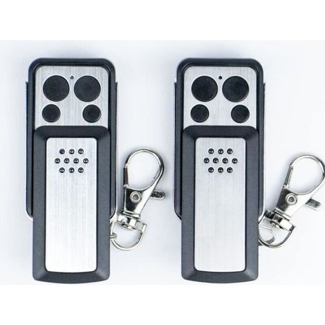 Télécommandes De Portail - Avidsen 114253 104257 104251 - Lot De 2 - Compatible Avidsen Extel Thomson