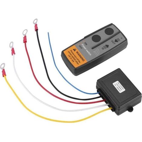 12v Telecommande De Treuil Sans Fil Combine Pour La Voiture Atv Suv Utv Universel