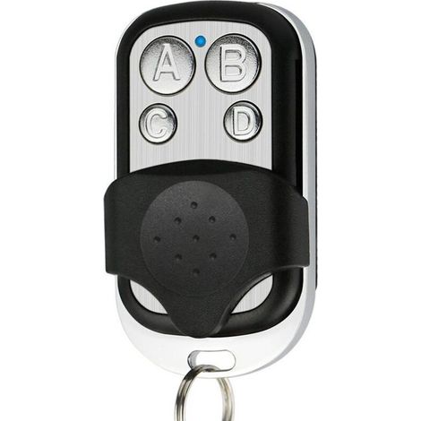 Télécommande Portail - 433,92 Mhz - Mémoire 4 Codes - Auto-apprentissage - Batterie 12 V Incluse