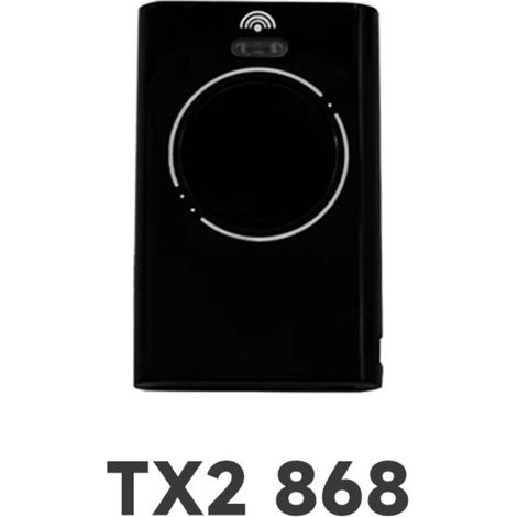 Télécommande Sans Fil Pour Portail Ou Porte De Garage – Codage Dynamique À Roulement (rolling Code), Fréquence 868 Mhz, Compatible Avec Systèmes Automatiques, Boîtier Noir Robuste-lsw