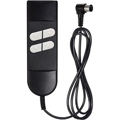 Télécommande Électrique Pour Fauteuil Inclinable - 5 Broches - 4 Boutons - Haut Bas - Compatible Avec Moteurs Deltadrive Et Betadrive - 1 Pièce