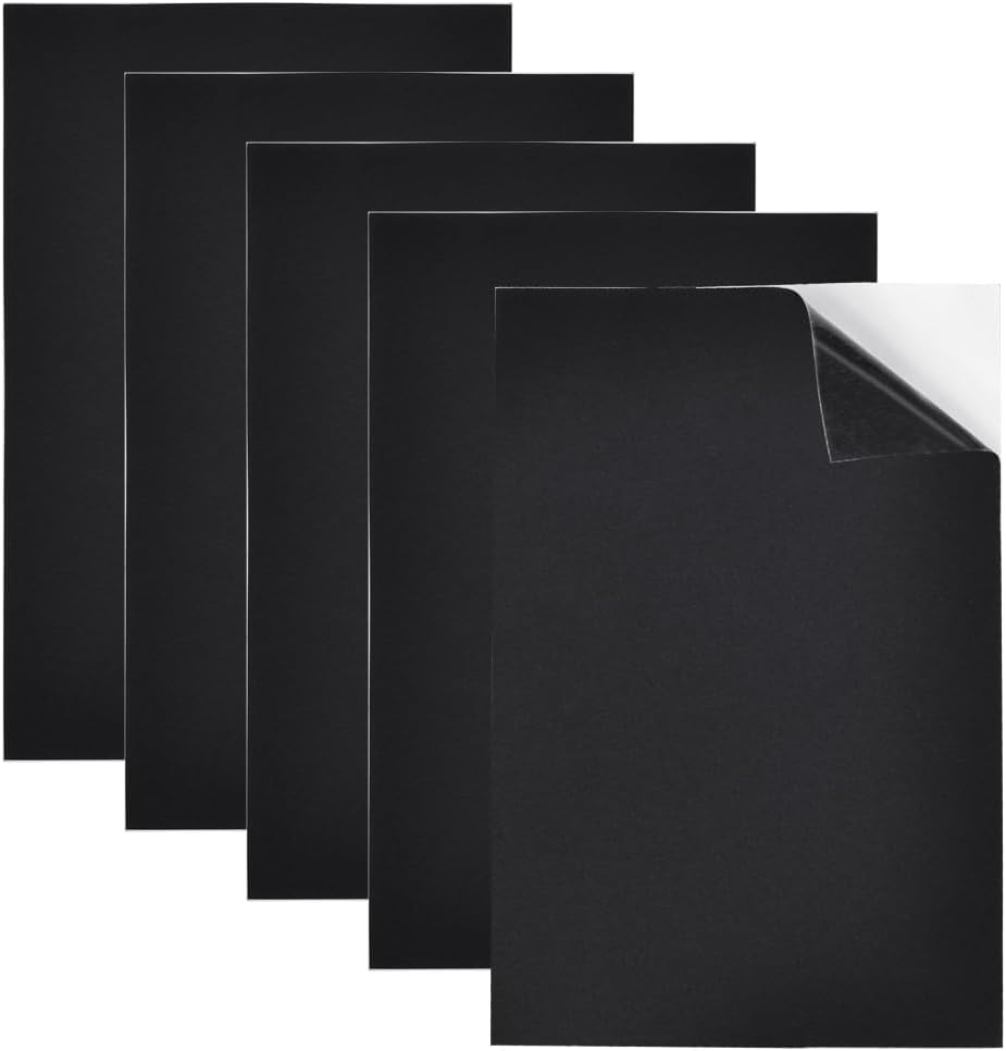 Stück Selbstklebende Schaumstoffplatten, Schwarze Gummischaumstoffplatten, Neopren-gummi-bastelschaumstoffplatten Für Rutschfesten Möbelschutz (300 X 200 X 3 Mm)