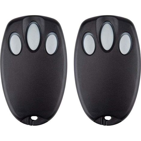 Lot De 2 Télécommandes Garage 433,92 Mhz Compatible Avec Chamberlain Liftmaster Motorlift Merlin+ C945 C840 Ml700 Ml500