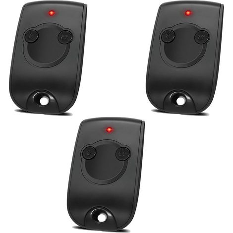 Lot De 3 Télécommandes De Rechange Keytis Rts 2 Canaux Compatible Moteurs Rts Portail Et Garage