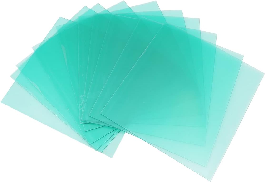 10 Stück Transparente Schutzscheiben Für Schweißhelme – Ersatzlinsen Für Schweißerschutzabdeckungen – 138 X 126 Mm