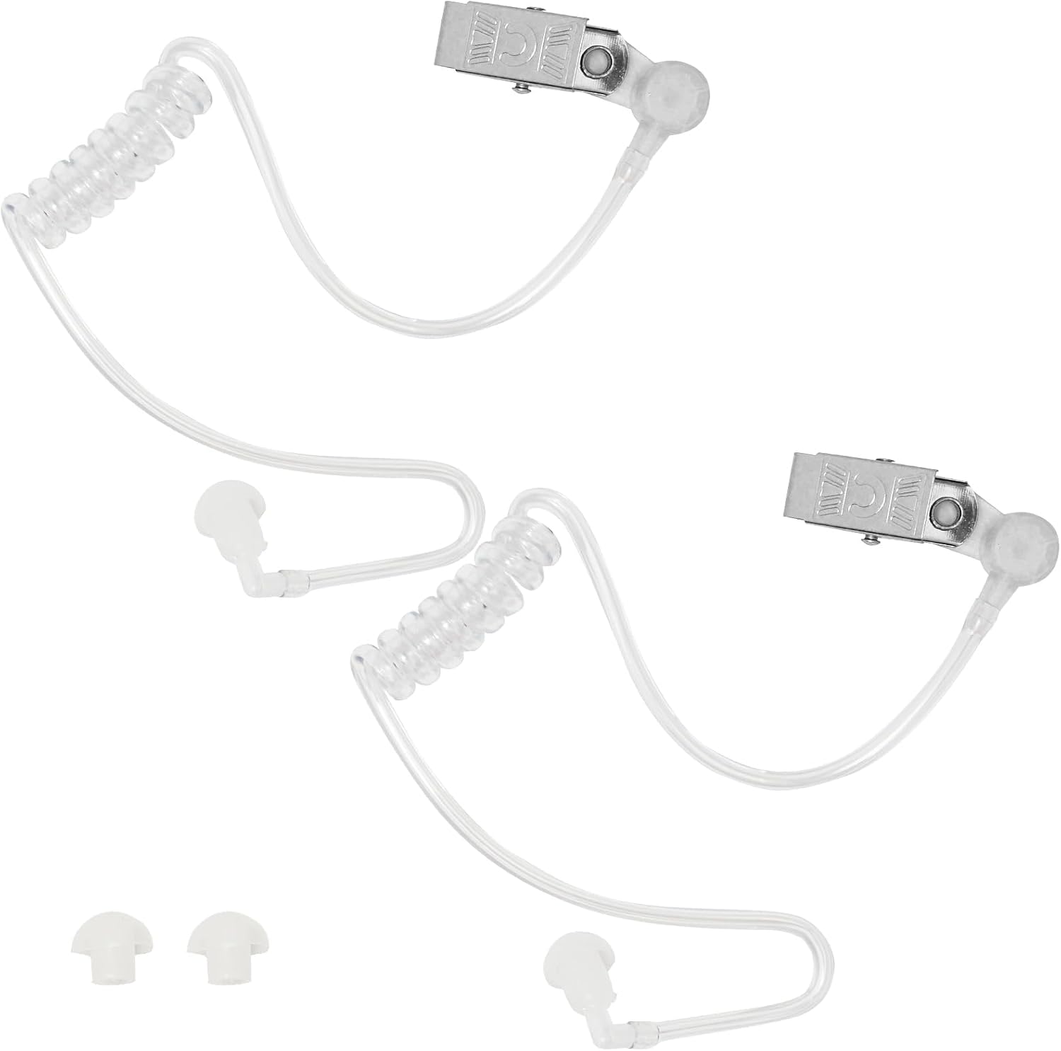 Walkie-talkie-ohrhörer, Kopfhörer Mit Luftschlauch, Transparenter Akustikschlauch Als Ersatz, In-ear-ohrstöpsel, Akustik-ohrhörer Für Funkgeräte, Headset, Walkie-talkie