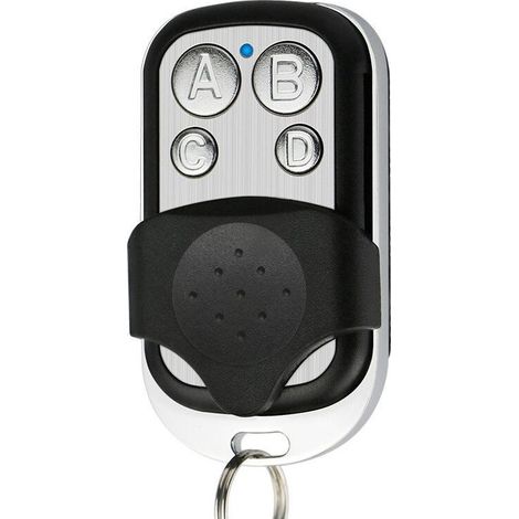 Lot De 2 Télécommandes Universelles Pour Portail, Fréquence 433,92 Mhz, Pour Portails Automatiques, Large Portée - Télécommande Universelle Programmable Avec Code Fixe Et Pile 12 V Incluse