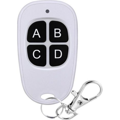 Télécommande Copieuse 433mhz Pour Portail De Garage Et Porte De Garage À Enroulement, 4 Canaux, Forme Oeuf