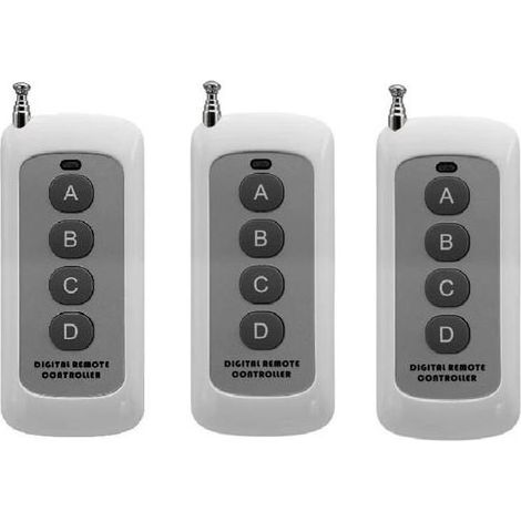 Télécommande Universelle À Code Fixe Haute Puissance 315 433 Pour Porte De Garage Télescopique À Longue Portée