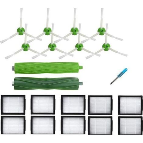 Ersatzteile Für Saugroboter: Zentralbürste, Hepa-filter, Seitenwalzen, Wartungsteile Kompatibel Mit Den Modellen E5, E6, I7+, I6, I6+, I1, I1+, I2, I3+, I4, I4+, I8, I8 Plus, J7