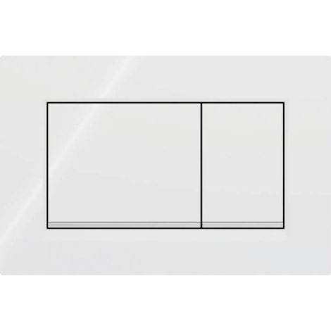Gilt Für Die Quadratische Betätigungsplatte Geberit Sigma20 (ehemals Sigma30) Für Zweimengenspülung: Weiß, Glänzend Verchromt (115.883.kj.1)