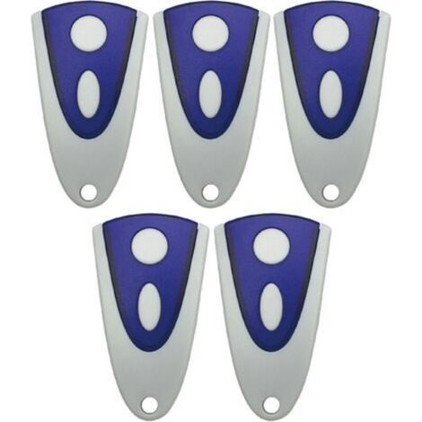 Lot De 5 Émetteur Porte De Garage 433,92mhz Compatible Avec Novoferm Novotron 502 Max43-2 Novotron 512 Mix43-2 Pour Novotron 522 Novoferm Mnhs433-2