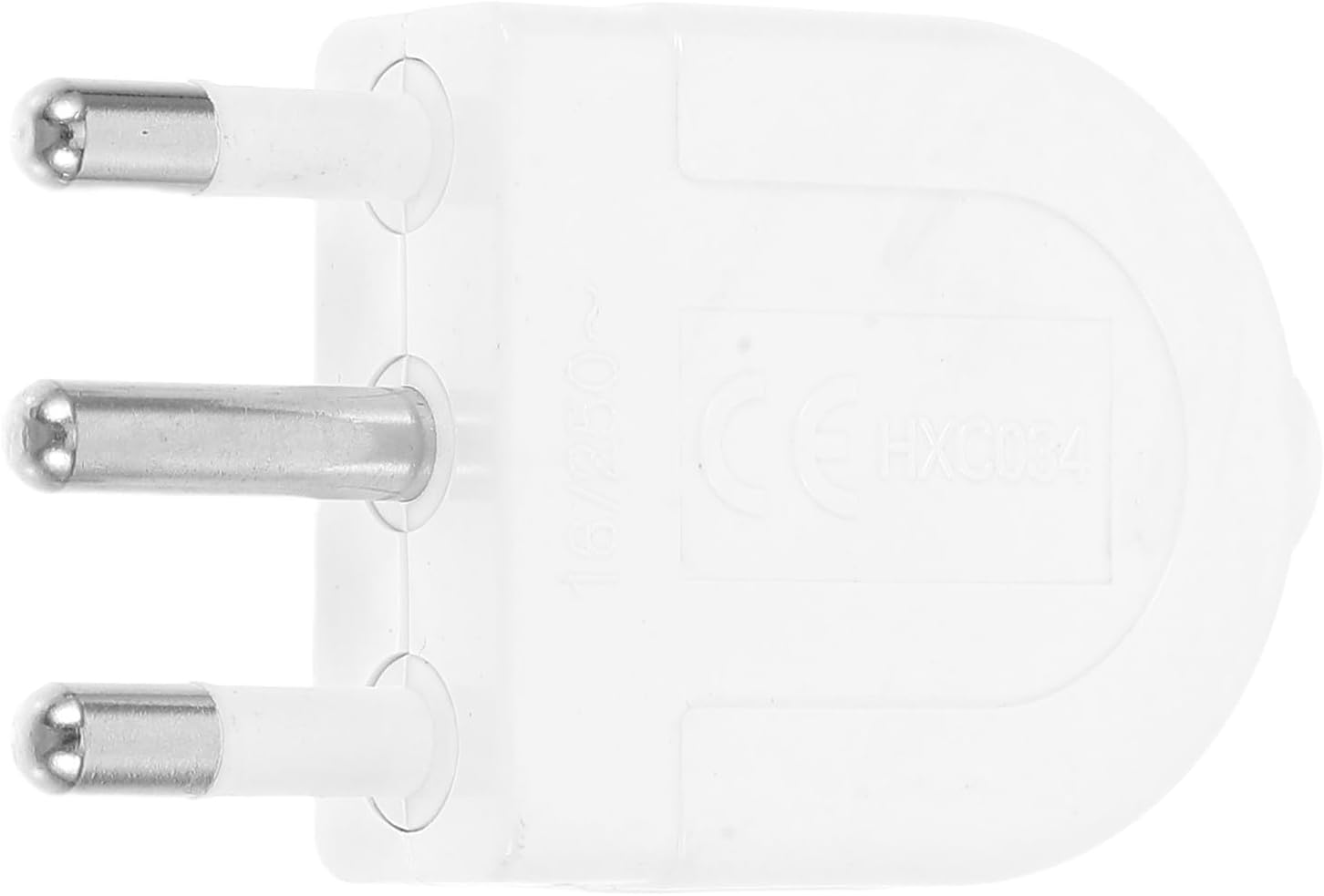 Italienischer 3-poliger Abnehmbarer Stecker (16 A) Aus Weißem Polycarbonat, Geerdeter Steckeradapter Für Hochleistungsgeräte Zu Hause Und Unterwegs