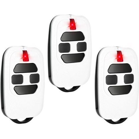 Télécommande Remplacement - 433,92 Mhz - 4 Canaux - Compatible Dea Gti2/gti4 Gt2/gt4 Mio Tr2/tr4 Tr2n/tr4n - Lot De 2