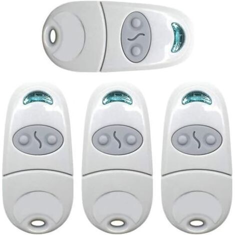 Pair Télécommande Universelle Portail, Came Top 432na Telecommandes Portatives 433, Compatibles Avec Télécommande De Porte Et De Garage Top432ev/432/432ee/432a /432m/432s T432/came 432,433.92mhz (4, B