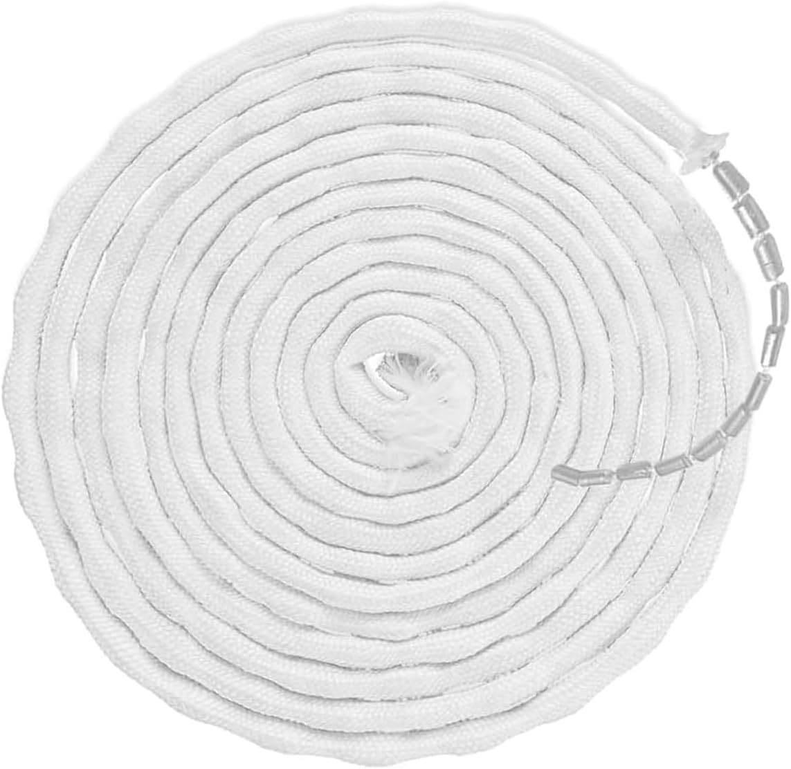 10 M Bleidraht (300 G) Für Gardinen, Bleiband, Bleigeflecht Zum Beschweren Von Gardinen, Für Beschwerte Vorhänge Und Gaze-gardinen, Geeignet Für Alle Gardinen Zur Verbesserung Des Fall, Weiß