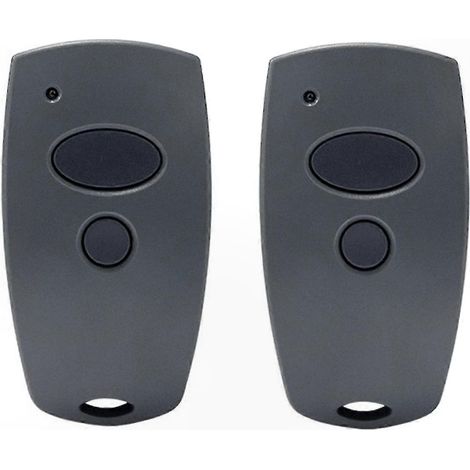 Lot De 2 Émetteurs De Télécommande De Porte De Garage 868,3 Mhz Pour Les Modèles D302-868, D304-868, D384-868, D321-868 Et D323-868