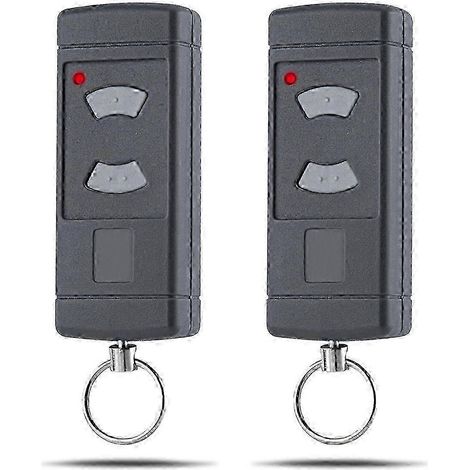 Lot De 2 Télécommandes De Garage Pour Lève-vitre Manuel Hormann Hsm4-40 40,685 Mhz