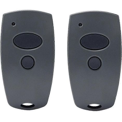2 Émetteurs Manuels De Porte De Garage 868,3 Mhz Pour D302-868 D304-868 D384-868 D321-868 D323-868 4