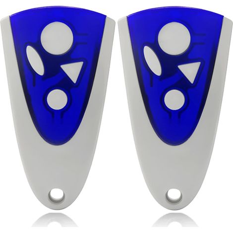 Lot De 2 Télécommandes De Porte De Garage Novoferm Novotron 502 Max43-2 Novotron 512 Mix43-2 433,92 Mhz