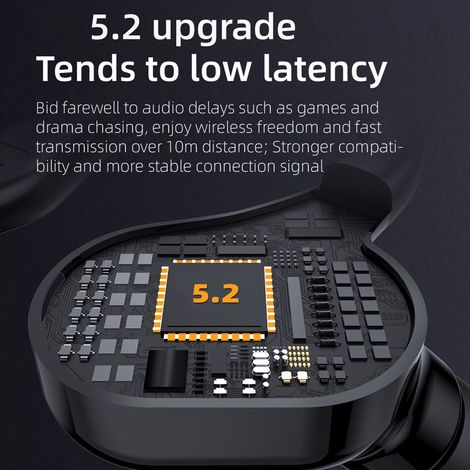 Bluetooth 5.2 Mono-funk-headset Für Profis