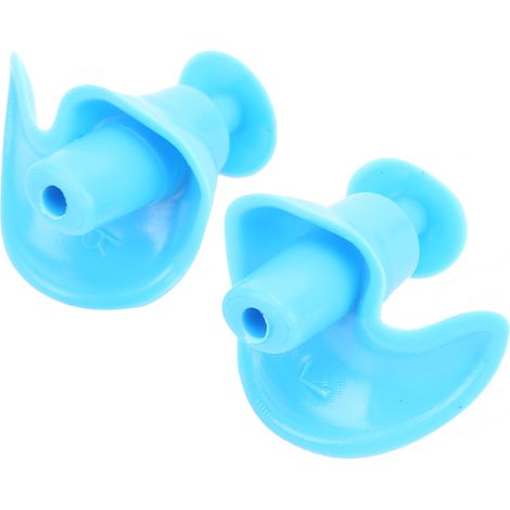 Wasser- Und Staubdichte Silikon-ohrstöpsel Zum Schwimmen, Für Kinder Und Erwachsene (blau)