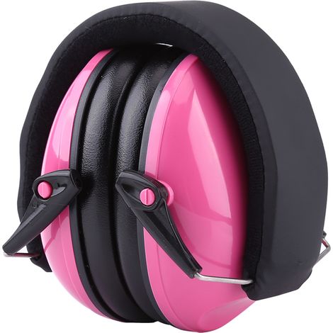 Faltbarer, Geräuschdämpfender Baby-ohrenschützer Für Kinder, Schlaf-kopfhörer (rosa)