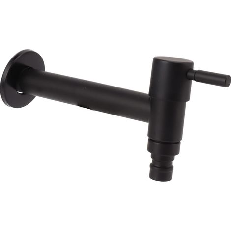 1 Stück G1/2 Wand-kaltwasserhahn, Thermostatisch Geregelter Hahn Aus Edelstahl 304, Kaltwasserhahn Für Bad, Garten Und Waschmaschine