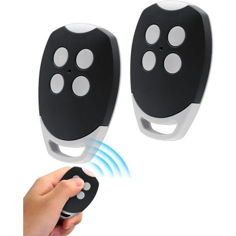 Télécommande Portail 433,92 Mhz Compatible Ditec Gol4, Bixlg4, Bixlp2, Bixls2, 4 Canaux, Pour Porte De Garage (lot De 2)