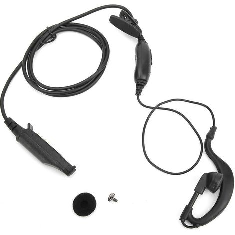 Wasserdichtes Zwei-wege-funkgerät-headset Mit Mikrofon, C-förmig, Für Bfuv9r, Bfa58, Bf9700 Und Bfuv 9r Plus
